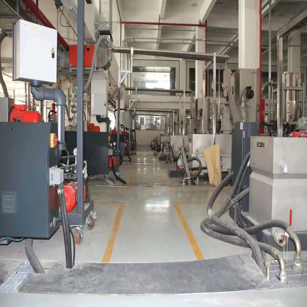 sungallon plastic (heyuan) company limited factory production line