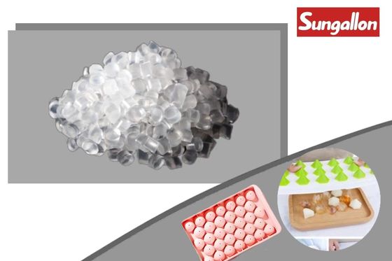 Food Contact Soft  TPE Raw Material for Ice Cube Tray OEM Acceptable