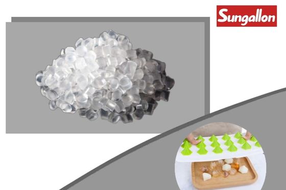 Food Contact Soft  TPE Raw Material for Ice Cube Tray OEM Acceptable