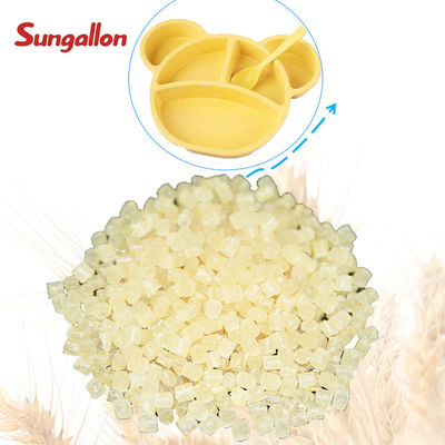 Plastic Plate Bowl Food Grade Safe TPE Elastomer Material Good Touch Smooth