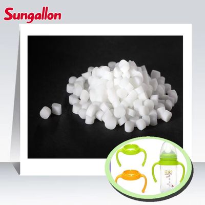 Safety Soft TPE Elastomer Material Granules Translucent Opaque Color