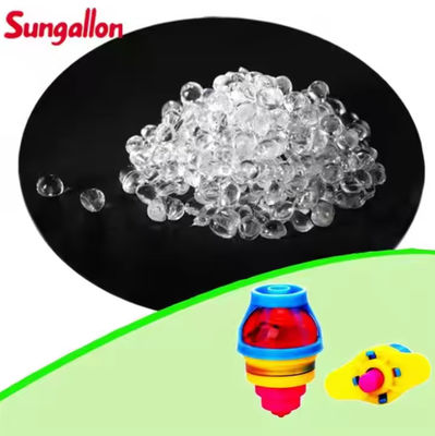 White Opaque Thermoplastic Elastomer High Hardness 95A SBS Mineral Oil