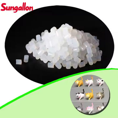 White Opaque Thermoplastic Elastomer High Hardness 95A SBS Mineral Oil
