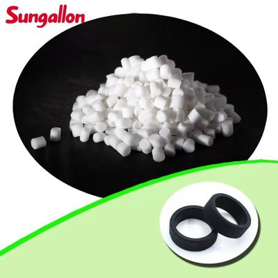 Natural Whiite TPE Plastic Material High Hardness 95A Toys TPE Material