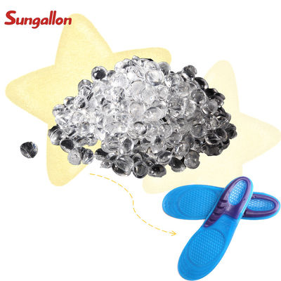 Transparent 95A Hardness Thermoplastic Rubber For Insoles And Foot Care Products