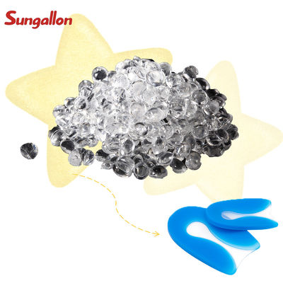 Transparent 95A Hardness Thermoplastic Rubber For Insoles And Foot Care Products