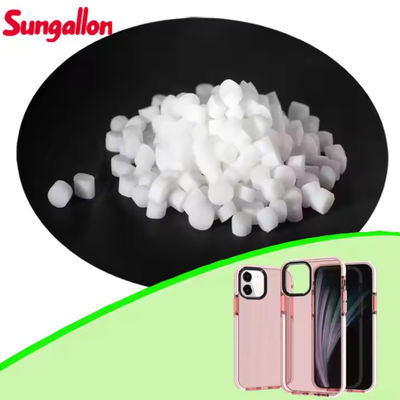 40A Hardness Thermoplastic Rubber TPR White Opaque For Wearable Tech Overmolding