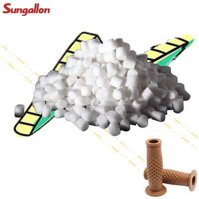 Opaque White TPE Granules Environmental Friendly ISO14001 Medical TPE Material