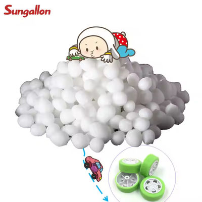 Sungallon TPE Elastomer Material Rubber Toy Tire  TPE Granules Injection Molding Grade