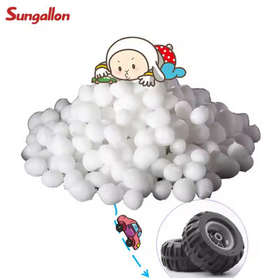 Sungallon TPE Elastomer Material Rubber Toy Tire  TPE Granules Injection Molding Grade