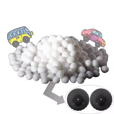 Sungallon TPE Elastomer Material Rubber Toy Tire  TPE Granules Injection Molding Grade