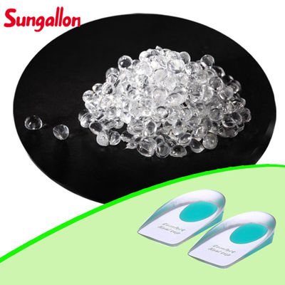 OEM Clear TPR Plastic Material Waterproof Soft Insoles TPR TPE Material