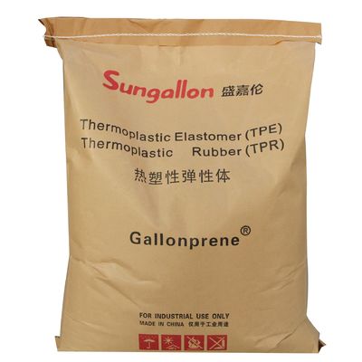 Customization Flexible TPR Granules White Opal Base Polymer TPR Raw Material