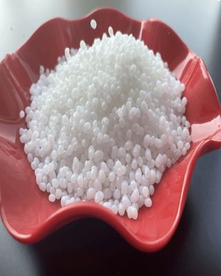 Industrial Caster Recycling TPE Granules Form Gray Opaque 95A Hardness