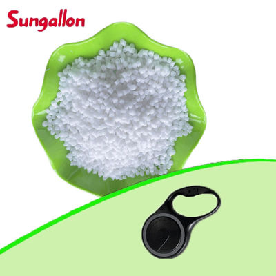 Industrial Caster Recycling TPE Granules Form Gray Opaque 95A Hardness