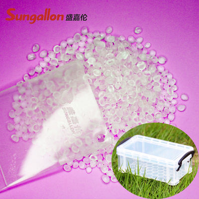 Granules de PP modifiés Boîte de rangement en plastique et film TPU pour voiture Polypropylène modifié