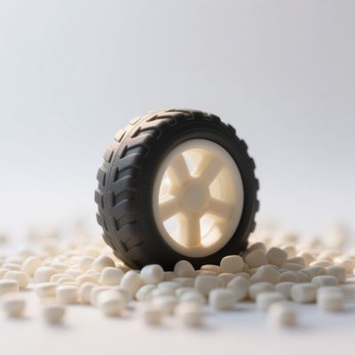 High Elasticity TPR Rubber Plastic TPE Raw Material Granules Toy Car Tires