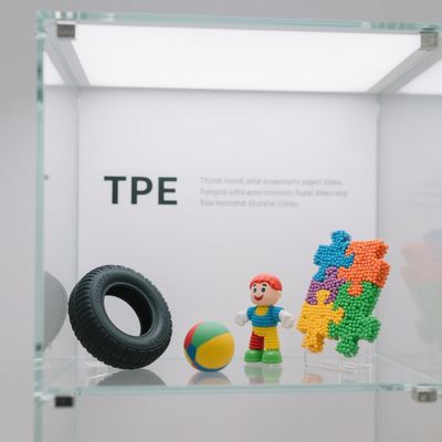 High Elasticity TPR Rubber Plastic TPE Raw Material Granules Toy Car Tires