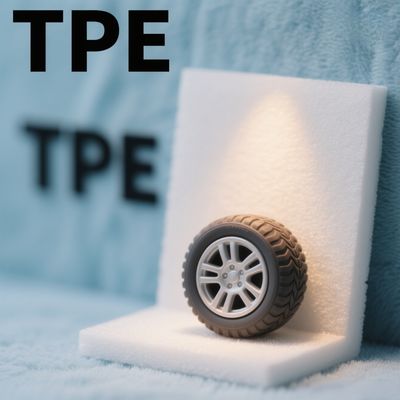 High Elasticity TPR Rubber Plastic TPE Raw Material Granules Toy Car Tires
