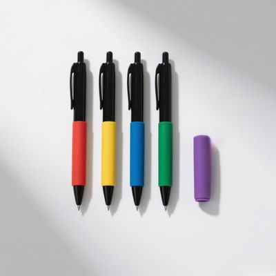 Moisture Resistant​​ Ergonomic TPE Elastomer Material Soft Touch Pen ​​Waterproof
