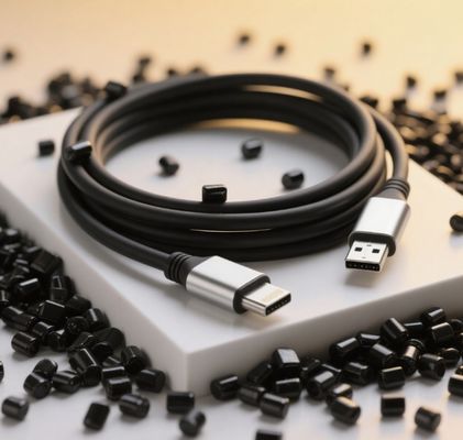 Sungallon GP540 Series Mobile Data Line TPE Raw Materials Factory-Direct Granules Appearance