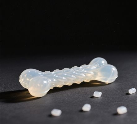 Colorful TPE Thermoplastic Elastomer Masterbatch Pet Chew Squeak Toys Injection Molding