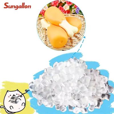 Customizable Dog Toys Termoplastik Elastomer Blow Molding Process TPR Raw Material 10A-95A