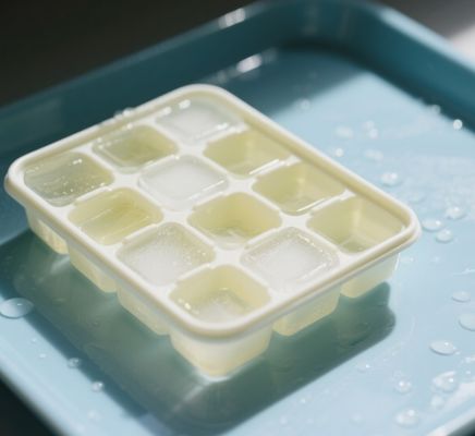 Extrusion Blow Molding TPE Material Rubber Soft Activity Cube Ice Tray Recyclable