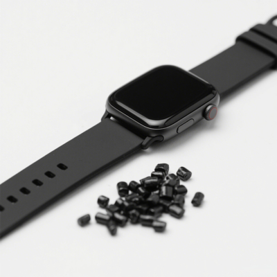 Customizable TPE Material TPR Granules Easy Coloring Scratch Resistant Watch Straps