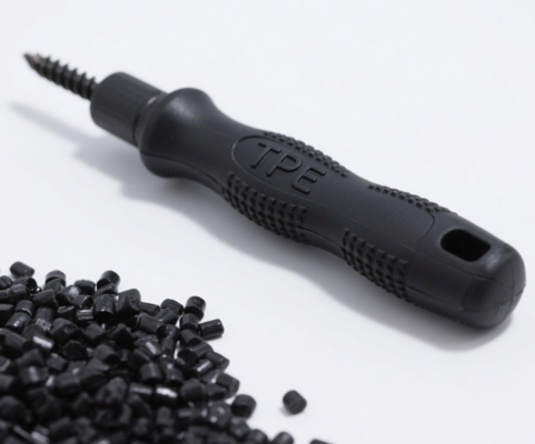 Injection Molding Thermoplastic Elastomer TPE Overmolding Premium Raw Material Tool Handles
