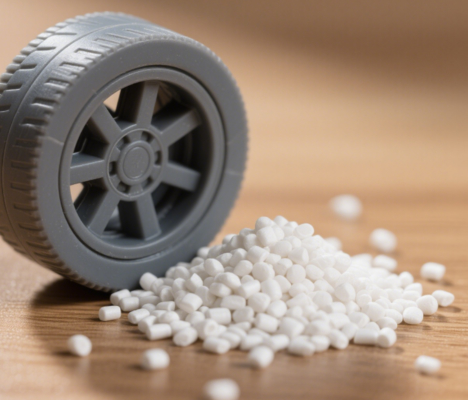 Hyper-Elastic TPR Polymer TPE Pellets Premium Raw Stock Toy Tires Manufacturing