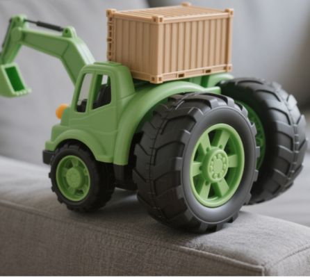 Hyper-Elastic TPR Polymer TPE Pellets Premium Raw Stock Toy Tires Manufacturing