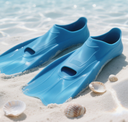 TPE Granules Crafting Flexible Flippers Wider Hardness Range Tailored Colors