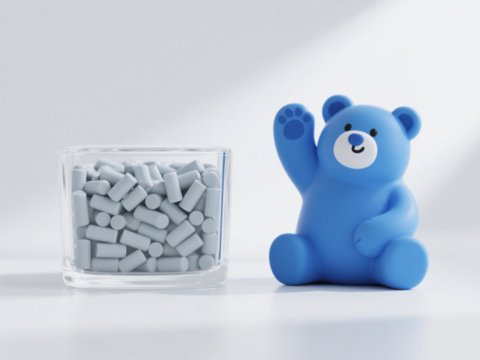 Eco-Friendly Recyclable TPE Granules Specifc Gravity 0.98 Topten Toy Materials
