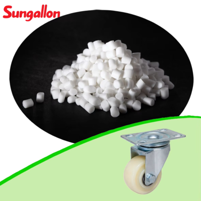 Sungallon Customizable Color Hardness 10A-95A TPR Thermoplastic Rubber TPE Raw Materials Luggage Wheels Direct Factory Sales