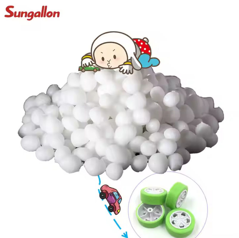 Anti Slip TPE TPR Material Highly Elastic Easy Processing For Plastic Toy Car Tires
