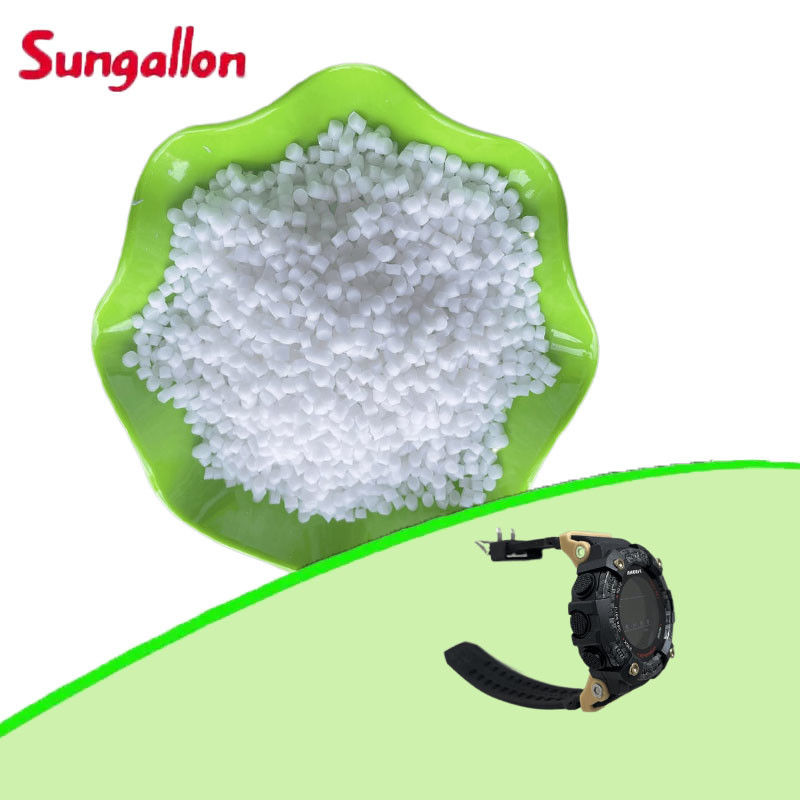 Fully Recyclable TPE Plastic Material Granules Form Customizable Color Soft TPE
