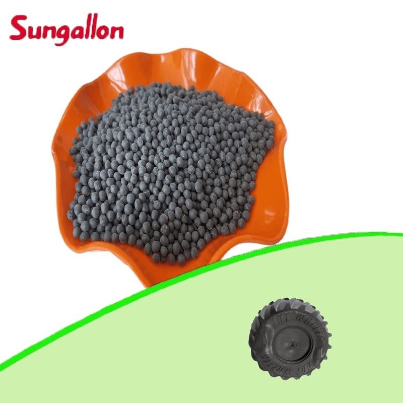 Mineral Oil Base Polymer TPE Granules TPE Raw Material For Anti Slip Toy Car Tires